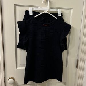 Boutique Black Textured set